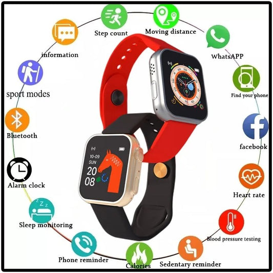 Smart Fitness Watch with Heart Rate Monitor