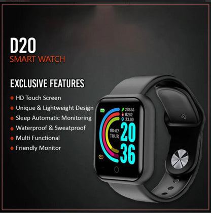 Smart Fitness Watch with Heart Rate Monitor