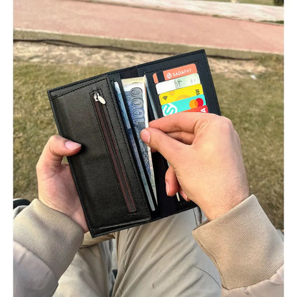 Premium Leather Long Wallet for Men