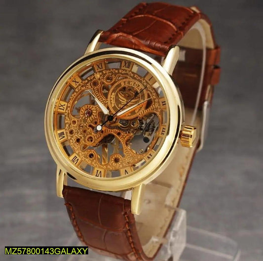 Luxury Skeleton Mechanical Wrist Watch