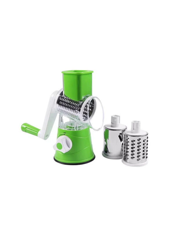 3-in-1 Rotary Vegetable Slicer & Grater